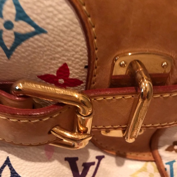 Louis Vuitton Claudia multi white summer bag - Picture 6 of 13